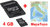 Tarjeta 4 GB Micro SD con adaptador SD + Mapa Topográfico de Italia para GPS Garmin
