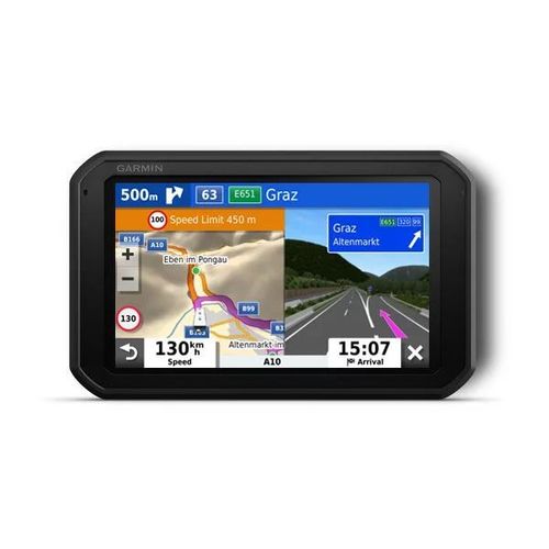 GPS Garmin Camper Caravanas 785 LMT-D Dash cam integrada Map Europa+Mapas Topo+8gb+Radares voz+Bono