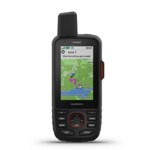 GPS Garmin GPSMAP 67i Inreach + Mapa Topografico de España + Tarjeta 8 gb + DVD Topo